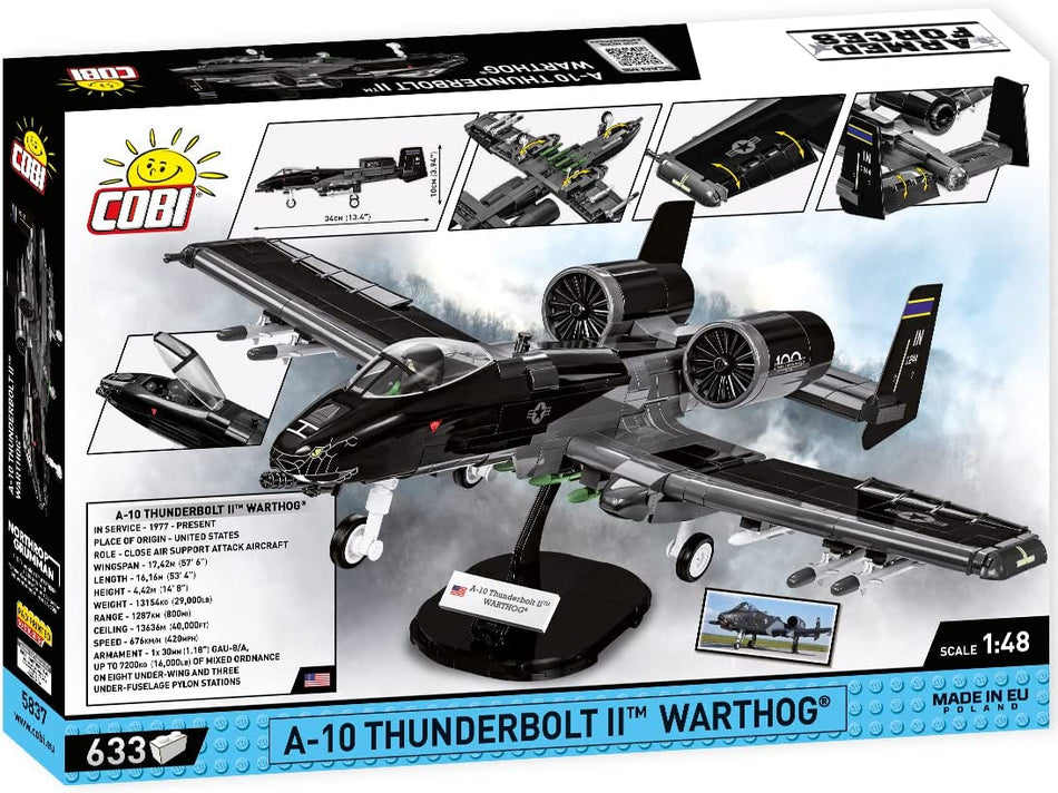 Cobi 633pcs Armed Forces A10 Thunderbolt II