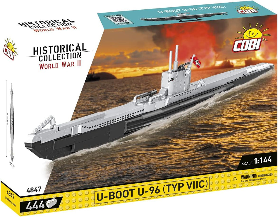 Cobi 444pcs HC WWII U-BOOT U-96 (TYP VIIC)