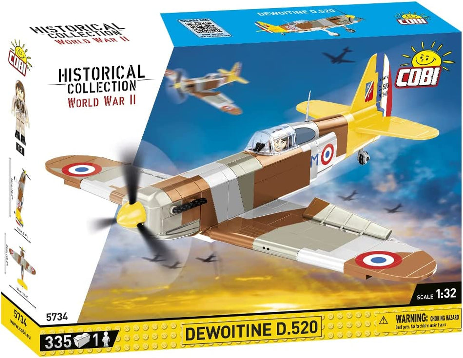 Cobi 335pcs HC WWII Dewoitine D.520