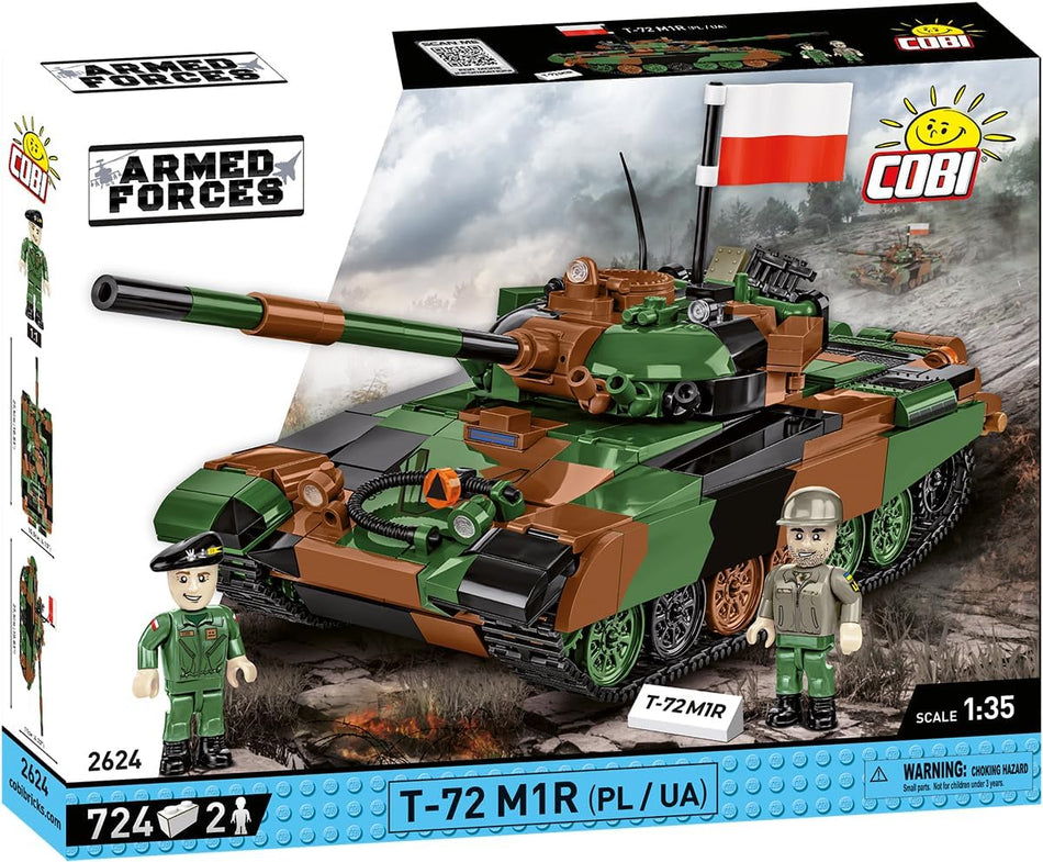 Cobi 724pcs Armed Forces T-72 M1R (PL/UA)