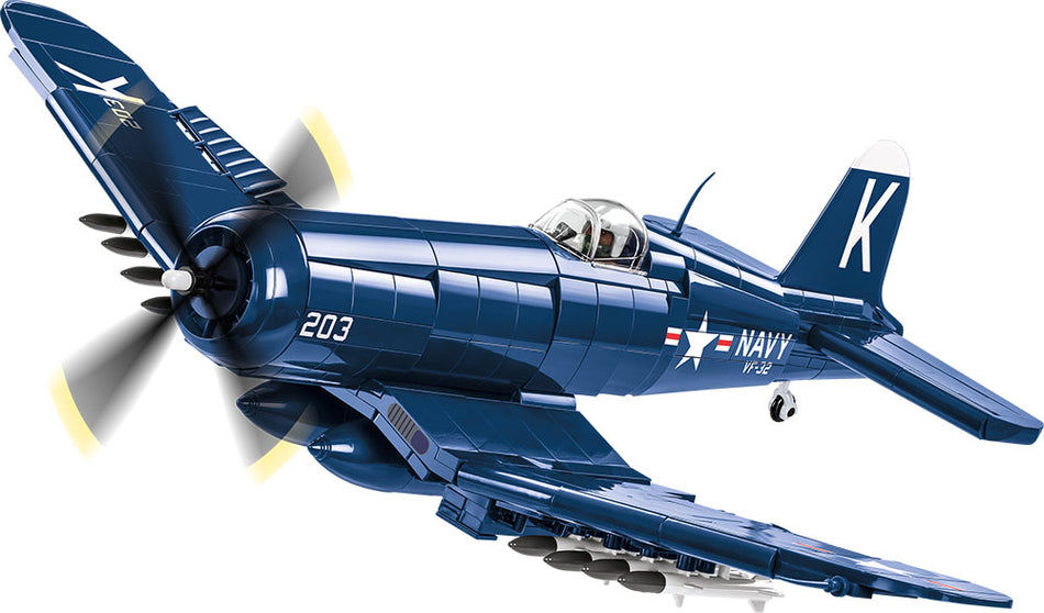 Cobi 510pcs HC Korean War Vought F4U-4 Corsai