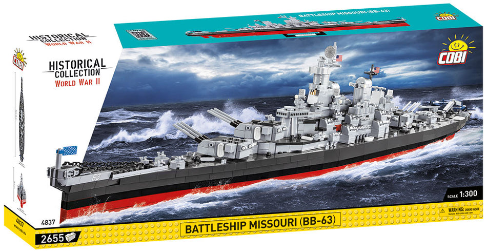 Cobi 2655pcs  HC WWII Battleship Missouri BB-6