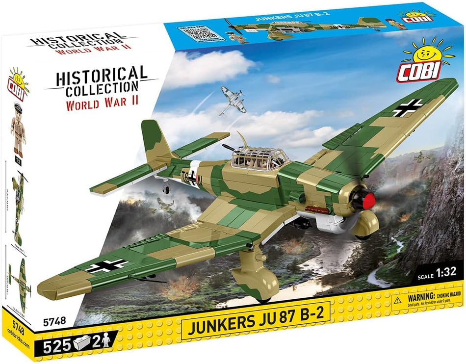 Cobi Historical Collection WWII JUNKERS JU 87 B-2 Plane