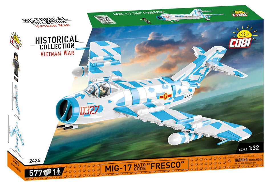 Cobi 577pcs HC Vietnam War MIG-17 NATO Code F