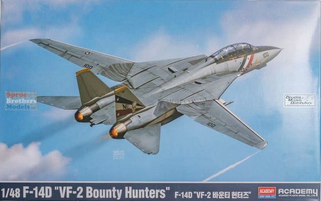 ACA12370 1:48 Academy F-14D Tomcat 'VF-2 Bounty Hunters'-Academy-ModelCars.com