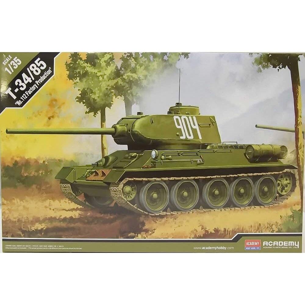 Academy 1/35 13290 T34/85 112 Factory Production-Academy-ModelCars.com