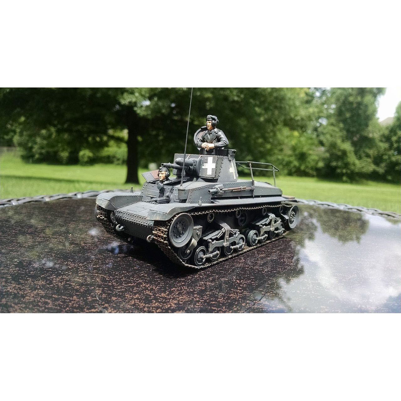 Academy 1/35 13313 German Command Tank Pz.Kpfw.35(T) - Academy - ModelCars.com