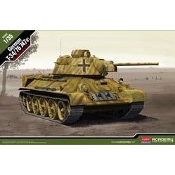Academy 1/35 13502 Wwii German T-34/76 747(R)-Academy-ModelCars.com