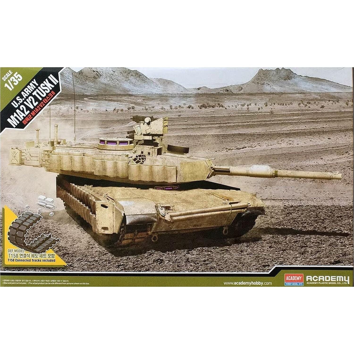 Academy 1/35 13504 1/35 U.S. Army M1A2 V2 Tusk Ii - Academy - ModelCars.com