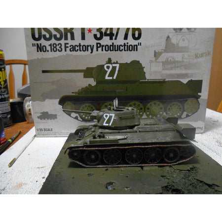 Academy 1/35 13505 Ussr T-34/76 No.183 'Factory Production"-Academy-ModelCars.com