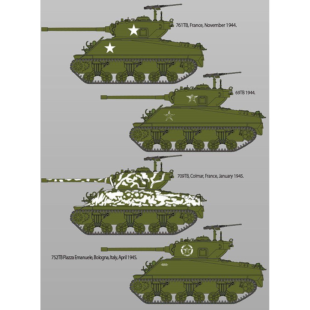 Academy 1/35 M4A3 (76)W "Battle Of Bulge" - Academy - ModelCars.com