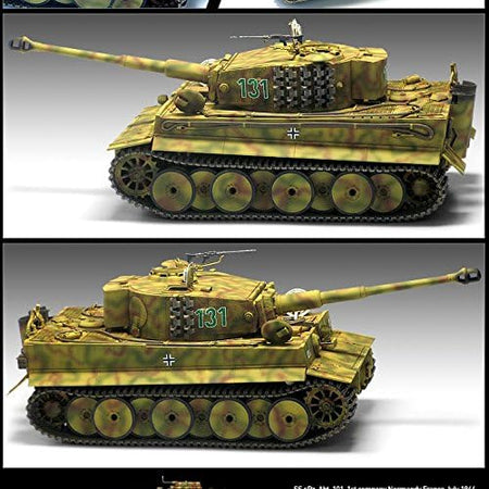 Academy 1/35 Tiger - I Mid Version "Anniv 70 Normandy Invasion 1944" LE - Academy - ModelCars.com