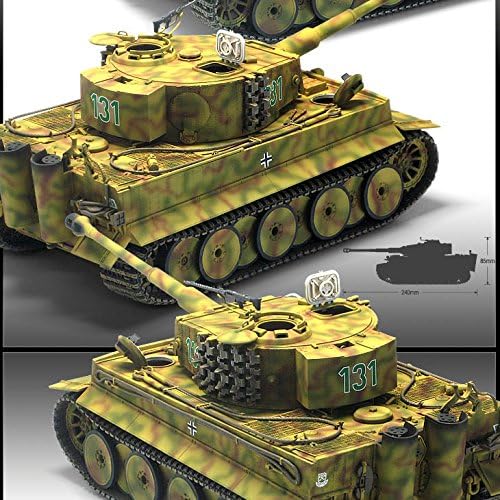 Academy 1/35 Tiger - I Mid Version "Anniv 70 Normandy Invasion 1944" LE - Academy - ModelCars.com