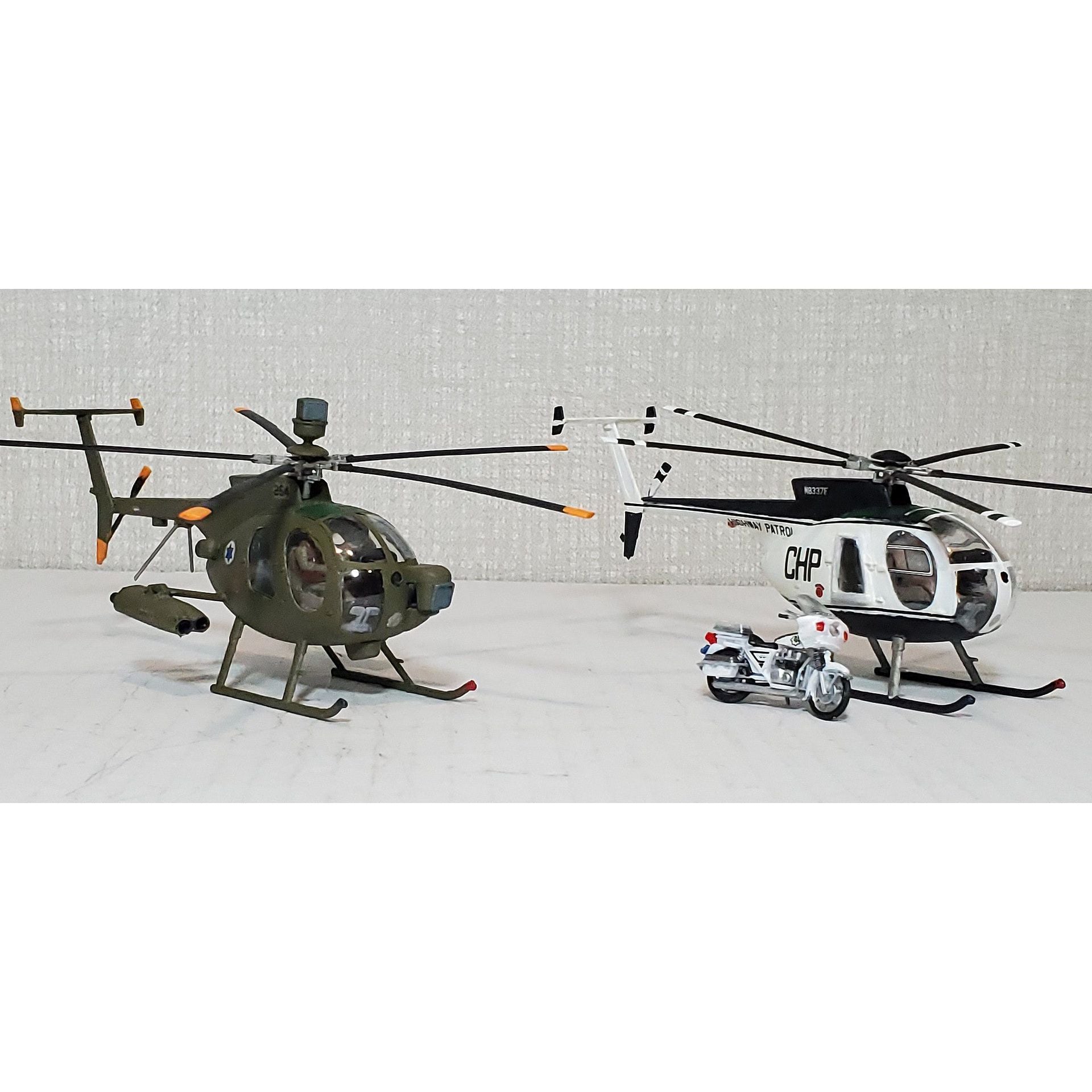 Academy 1/48 Hughes 500D Police Helicopter - Academy - ModelCars.com