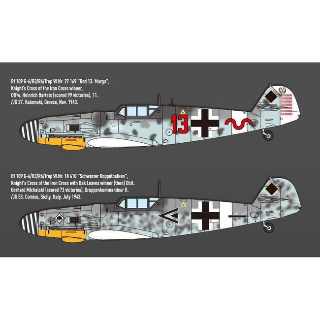 Academy 1/48 Messerschmitt Bf109G - 6/G - 2 "JG27" - Academy - ModelCars.com