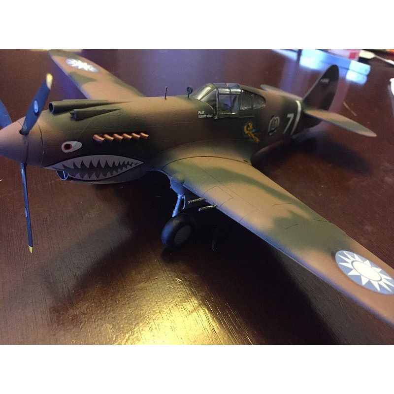 Academy 1/48 P-40C Tomahawk-Academy-ModelCars.com