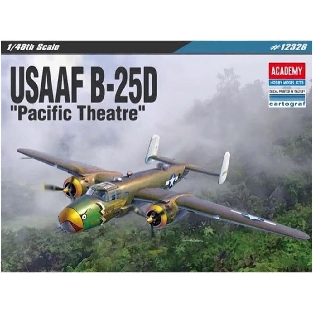 Academy 1/48 USAAF B - 25D "Pacific Theatre" - Academy - ModelCars.com