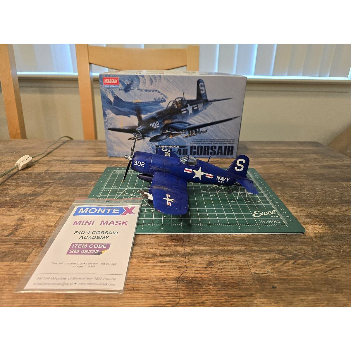 Academy 1/48 Voucht F4U-4B Corsair-Academy-ModelCars.com
