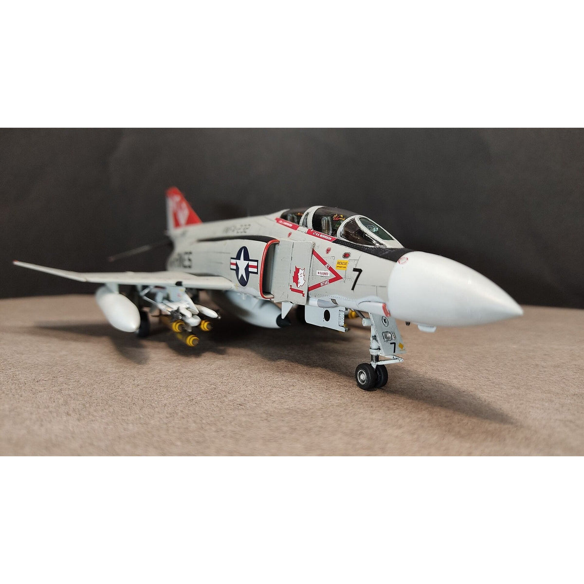 Academy 1/72 12556 1/72 Usmc F - 4J Vmfa - 232 "Red Devils" - Academy - ModelCars.com