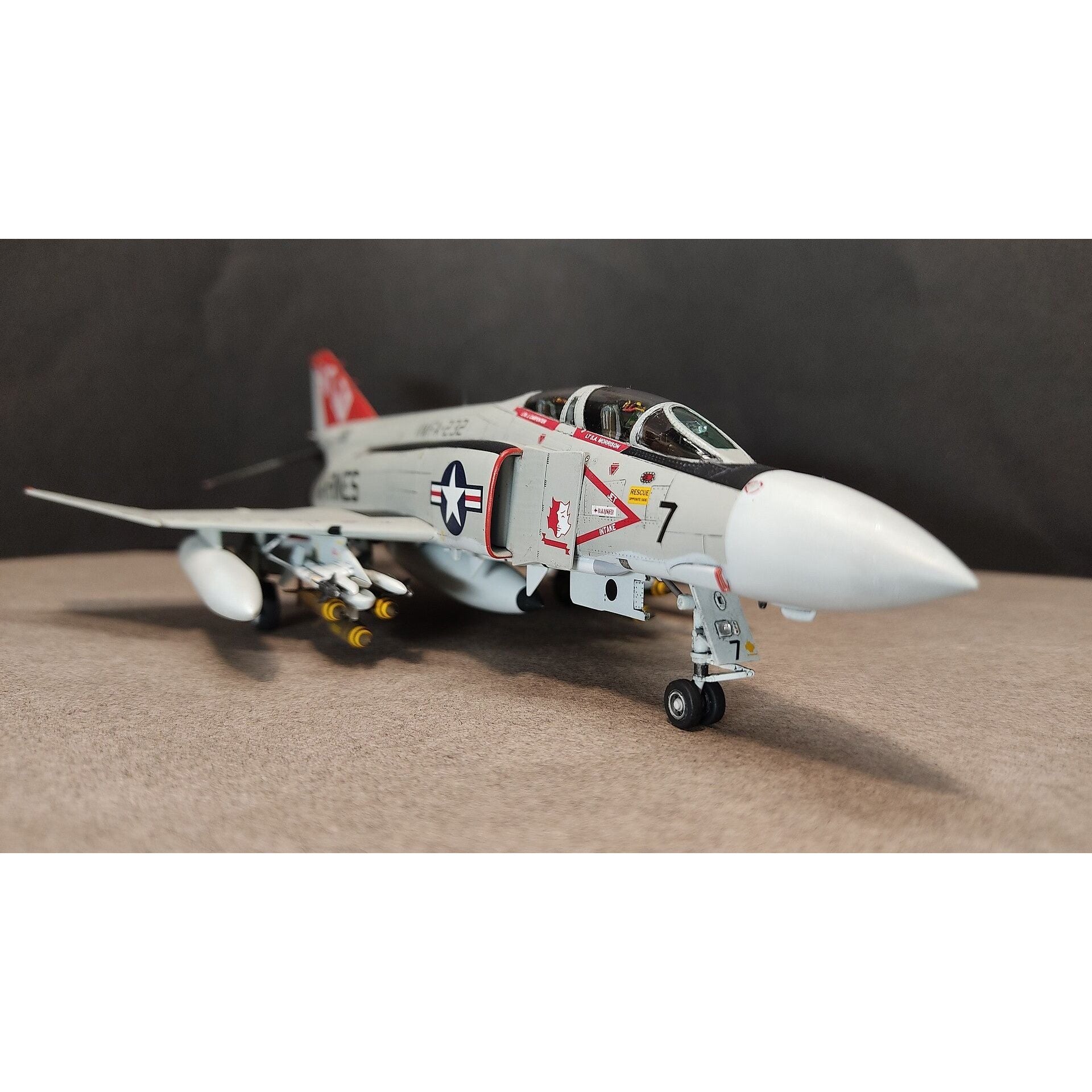Academy 1/72 12556 1/72 Usmc F - 4J Vmfa - 232 "Red Devils" - Academy - ModelCars.com