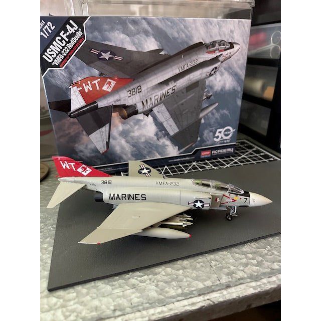 Academy 1/72 12556 1/72 Usmc F - 4J Vmfa - 232 "Red Devils" - Academy - ModelCars.com