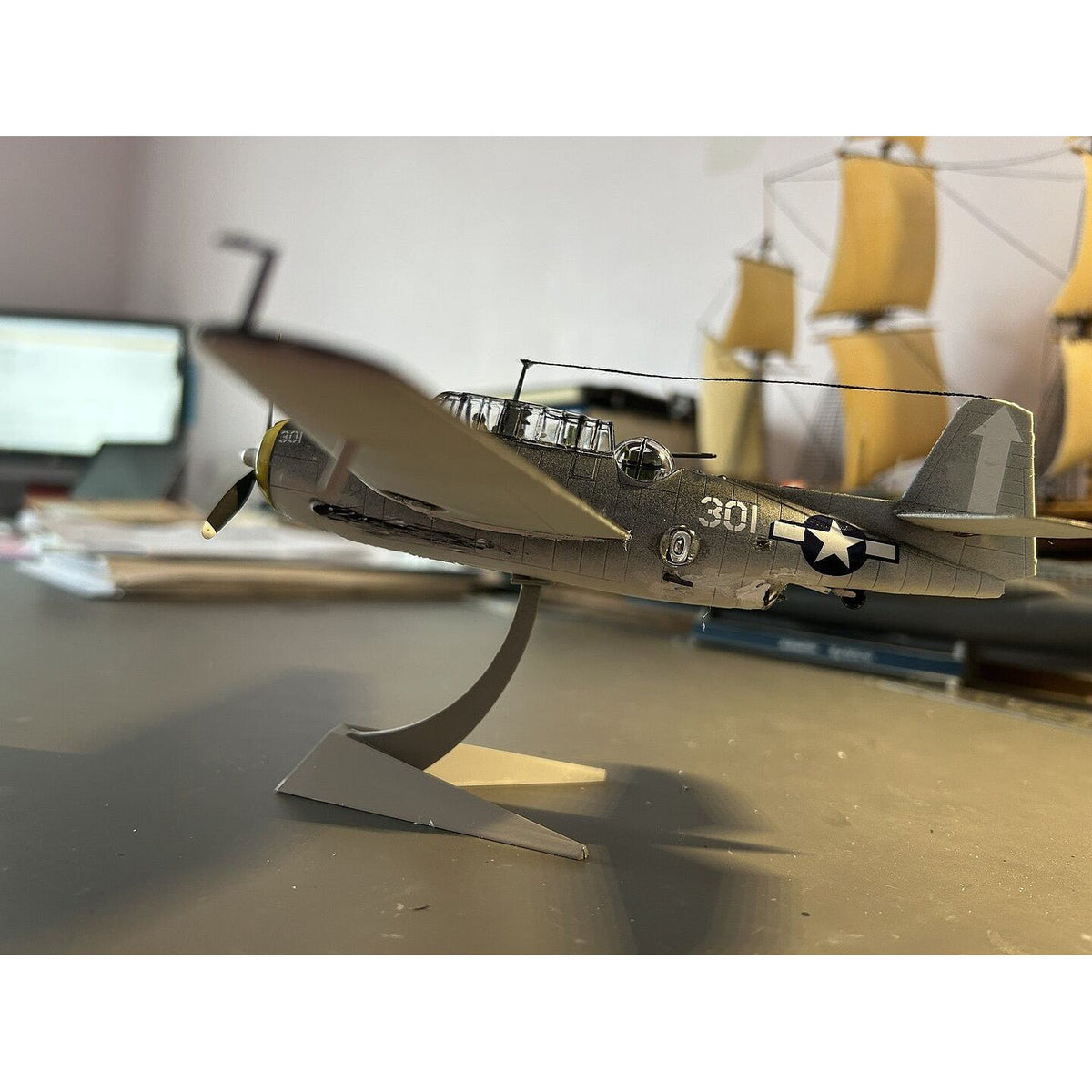 Academy 1/72 TBF - 1 Avenger USA - Academy - ModelCars.com