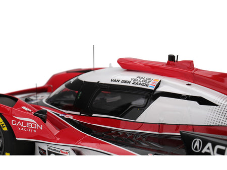 Acura ARX-06 #93 Alex Palou - Renger van der Zande - Nick Yelloly "Acura Meyer Shank Racing" 3rd Place GTP IMSA "12 Hours of Sebring" (2025) 1/18 Model Car by Top Speed-Top Speed-ModelCars.com