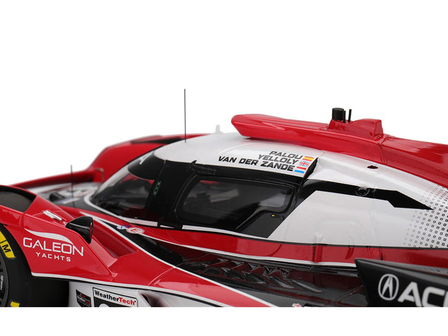 Acura ARX-06 #93 Alex Palou - Renger van der Zande - Nick Yelloly "Acura Meyer Shank Racing" 3rd Place GTP IMSA "12 Hours of Sebring" (2025) 1/18 Model Car by Top Speed-Top Speed-ModelCars.com