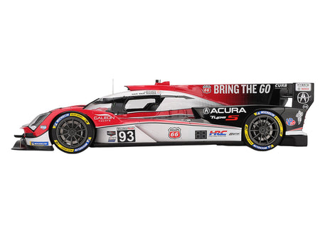Acura ARX-06 #93 Alex Palou - Renger van der Zande - Nick Yelloly "Acura Meyer Shank Racing" 3rd Place GTP IMSA "12 Hours of Sebring" (2025) 1/18 Model Car by Top Speed-Top Speed-ModelCars.com