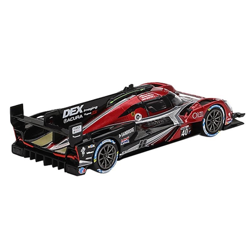 Acura ARX-06 GTP #40 Louis Deletraz - Colton Herta - Jordan Taylor "Wayne Taylor Racing with Andretti" Winner IMSA "12 Hours of Sebring" (2024) Limited Edition 1/64 Diecast Model Car by Mini GT-Mini GT-ModelCars.com