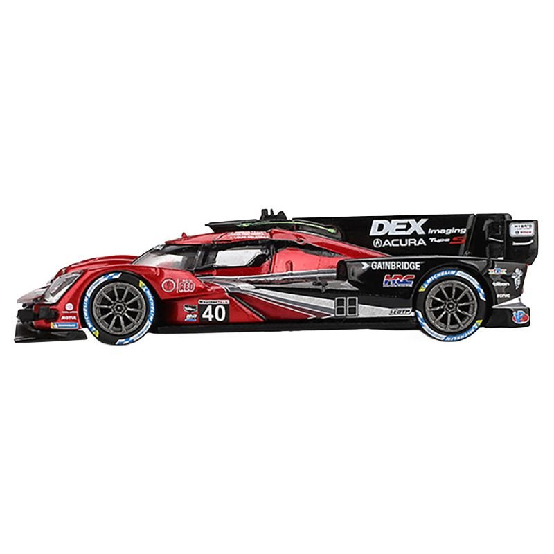 Acura ARX-06 GTP #40 Louis Deletraz - Colton Herta - Jordan Taylor "Wayne Taylor Racing with Andretti" Winner IMSA "12 Hours of Sebring" (2024) Limited Edition 1/64 Diecast Model Car by Mini GT-Mini GT-ModelCars.com