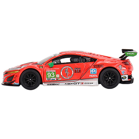 Acura NSX GT3 EVO22 93 Ryan Briscoe - Danny Formal - Ashton Harrison - Kyle Marcelli "Racers Edge Motorsports with WTR Andretti" "24 Hours of Daytona" (2023) Limited Edition to 2400 pieces Worldwide 1/64 Diecast Model Car by True Scale Miniatures - True Scale Miniatures - ModelCars.com