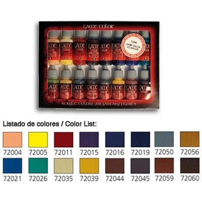 ADVANCED GAME SET(16) - Vallejo - ModelCars.com