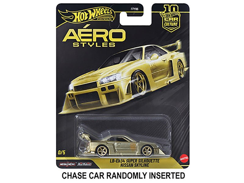 "Aero Styles" 5 piece Set "Car Culture 10th Anniversary" 2026 Series U Diecast Model Cars by Hot Wheels-Hotwheels-ModelCars.com