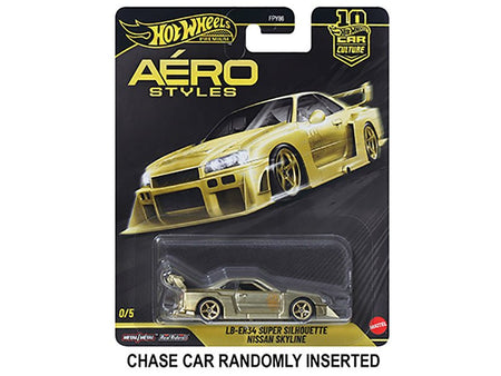 "Aero Styles" 5 piece Set "Car Culture 10th Anniversary" 2026 Series U Diecast Model Cars by Hot Wheels-Hotwheels-ModelCars.com