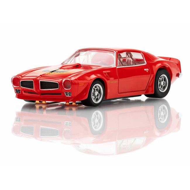 AFX Racing HO 1972 TransAm Firebird Mega G+ Slot Car, Red-AFX Racing-ModelCars.com