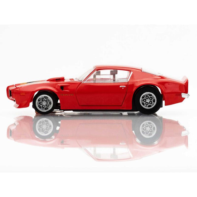 AFX Racing HO 1972 TransAm Firebird Mega G+ Slot Car, Red-AFX Racing-ModelCars.com