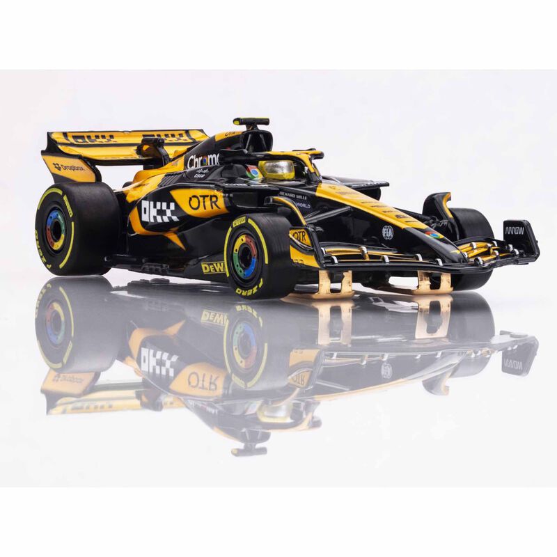 AFX Racing HO 2024 McLaren Fomula-1 MCL38 #4 AU Mega G+ Slot Car-AFX Racing-ModelCars.com