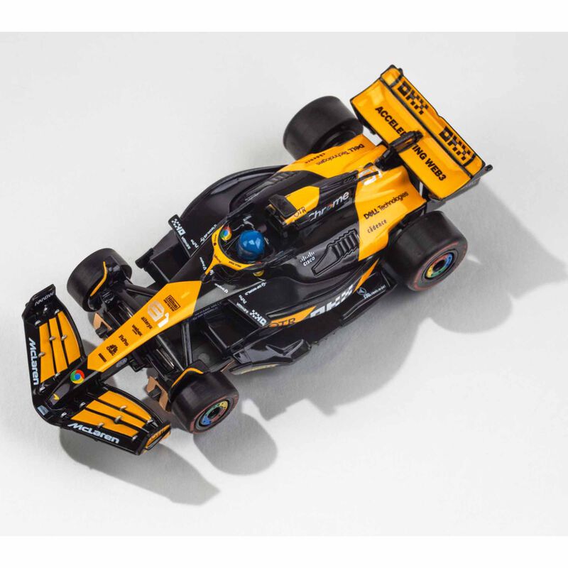 AFX Racing HO 2024 McLaren Fomula-1 MCL38 #81 AU Mega G+ Slot Car-AFX Racing-ModelCars.com