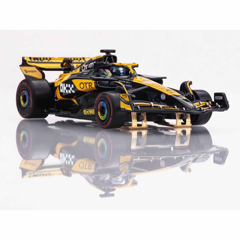 AFX Racing HO 2024 McLaren Fomula-1 MCL38 #81 AU Mega G+ Slot Car-AFX Racing-ModelCars.com