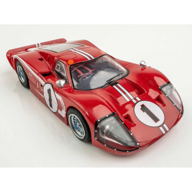 AFX Racing HO Ford GT40 Mk.IV #1 Mega G+ Slot Car, LeMans-AFX Racing-ModelCars.com