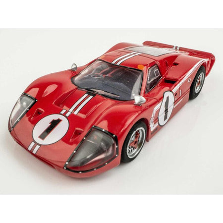 AFX Racing HO Ford GT40 Mk.IV #1 Mega G+ Slot Car, LeMans-AFX Racing-ModelCars.com