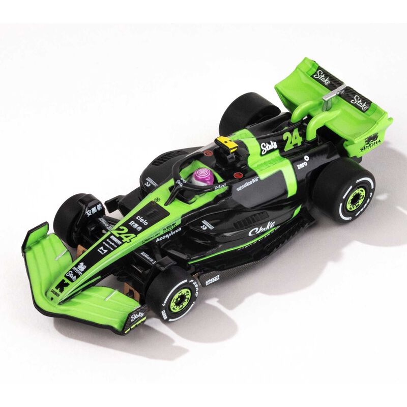 AFX Racing HO Sauber Formula-1 C44 #24 FY Mega G+ Slot Car-AFX Racing-ModelCars.com