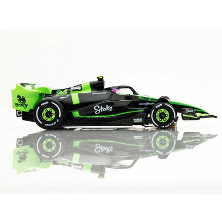 AFX Racing HO Sauber Formula-1 C44 #24 FY Mega G+ Slot Car-AFX Racing-ModelCars.com
