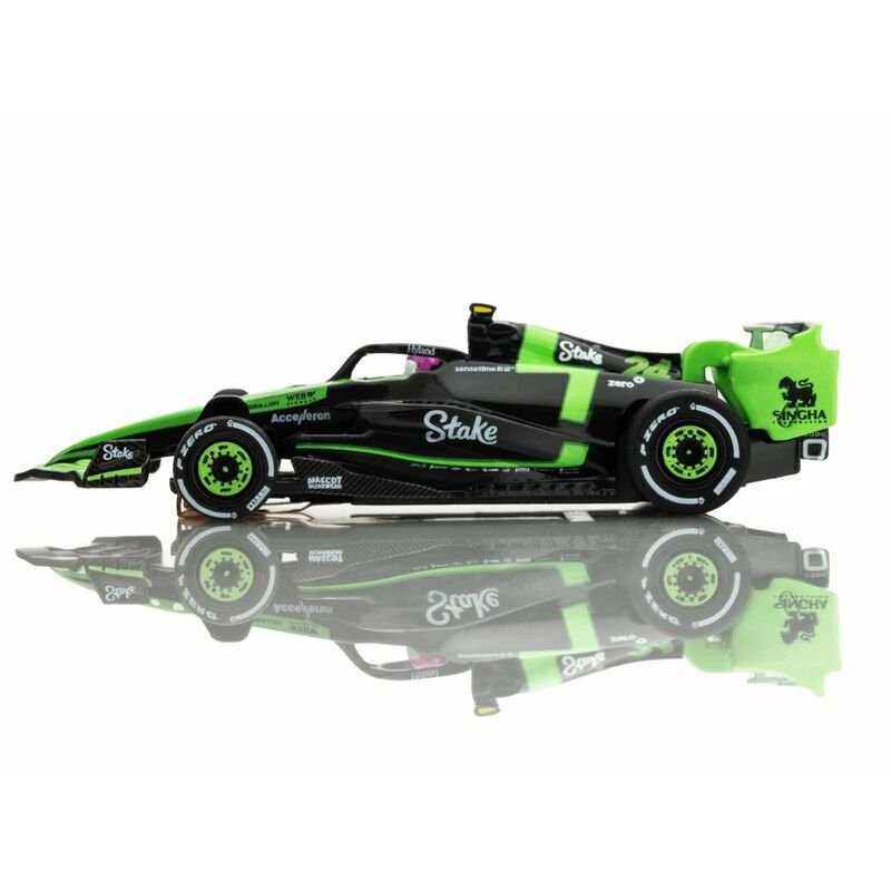 AFX Racing HO Sauber Formula-1 C44 #24 FY Mega G+ Slot Car-AFX Racing-ModelCars.com