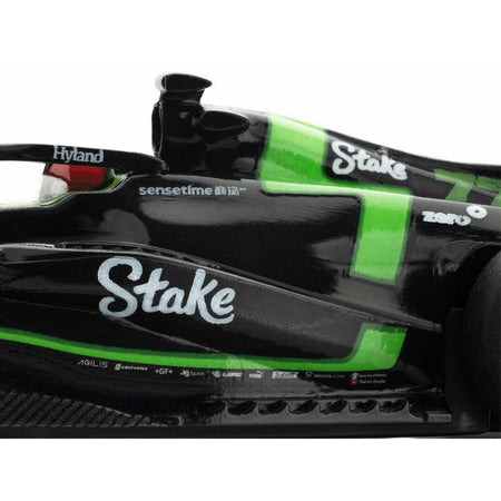 AFX Racing HO Sauber Formula-1 C44 #77 FY Mega G+ Slot Car-AFX Racing-ModelCars.com