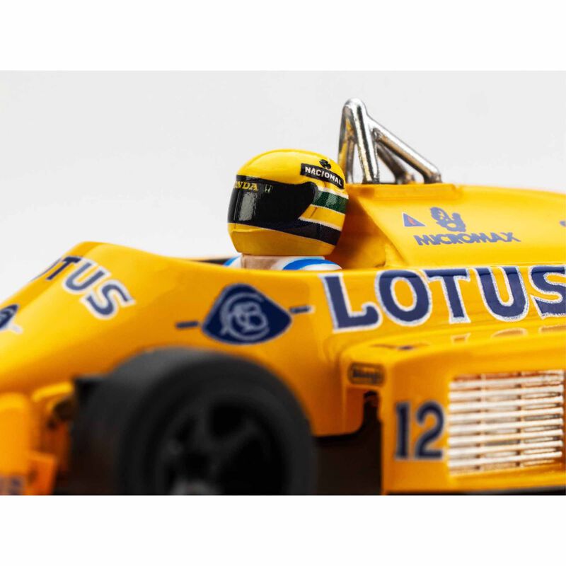 AFX Racing Lotus 99T 1987 Ylw/Blu-AFX Racing-ModelCars.com