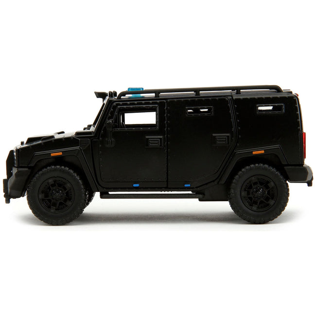 Agency SUV Matt Black "Fast X" (2023) Movie "Fast & Furious" Series 1/32 Diecast Model Car by Jada-Jada-ModelCars.com
