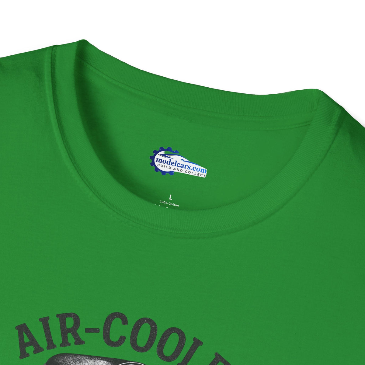 Air-Cooled Engine Vintage T-Shirt - Text Design + Graphic-Modelcars.com-ModelCars.com