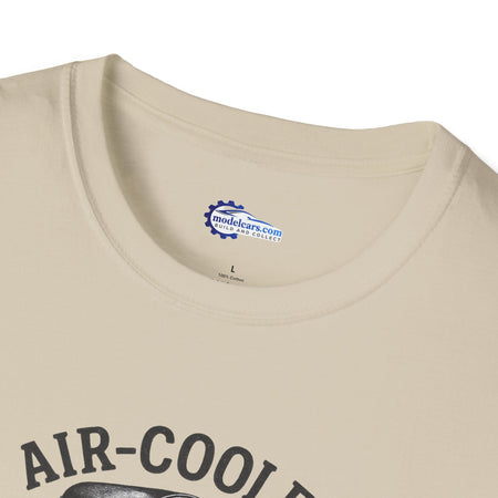 Air-Cooled Engine Vintage T-Shirt - Text Design + Graphic-Modelcars.com-ModelCars.com